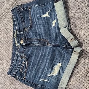NEW without tags,  denim cut off shorts